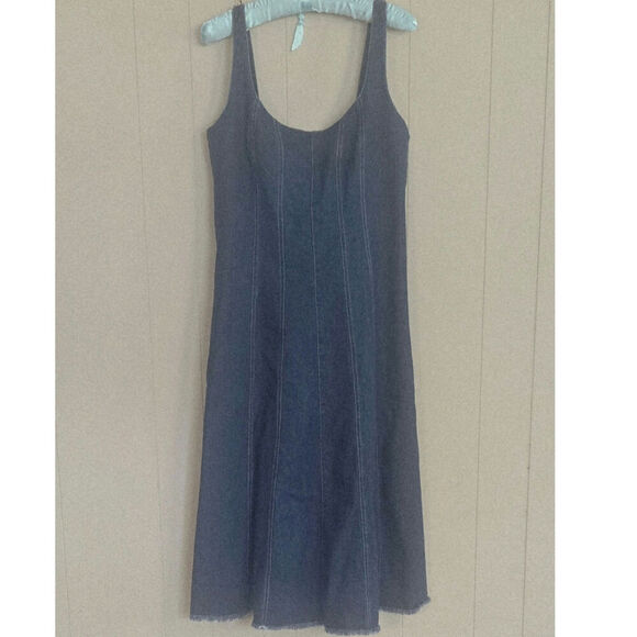 Sofie The Label Demin Ladies Dress Size Large - Picture 2 of 9